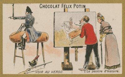De historieschilder door French School