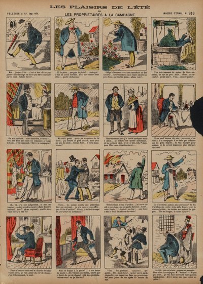 De geneugten van de zomer door French School