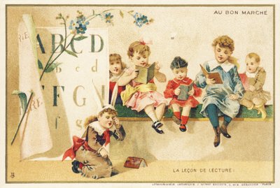 De Leesles, Parijs, ca. 1900 door French School