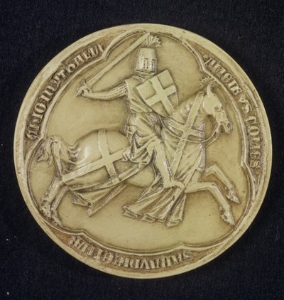 Het zegel van Amadeo V (c.1252-1323) Graaf van Savoye, 1303 (was) door French School