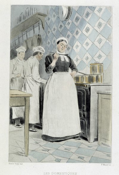 De bedienden: de kok - in 