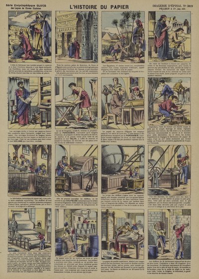 Het verhaal van papier door French School