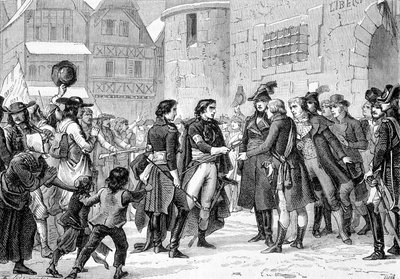 De onderwerping van de Vendée-chefs aan Nantes, 29 juni door French School