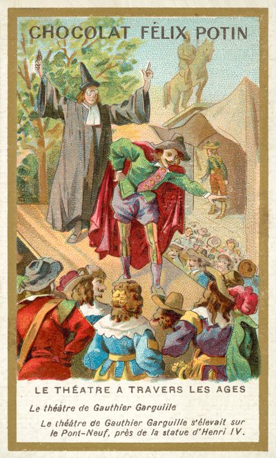 Het theater van Gauthier Garguille, Parijs door French School