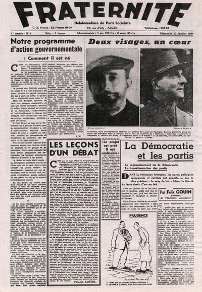 Het ondergrondse leven van de Socialistische Partij door French School