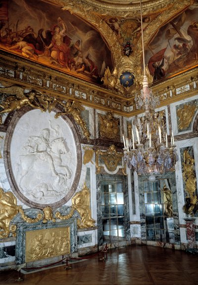 De oorlogssalon in het Palais de Versailles door French School