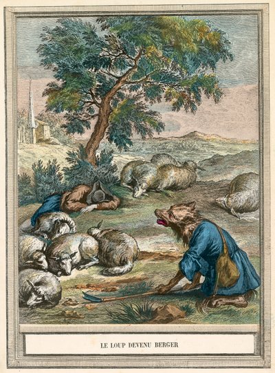 De wolf wordt herder door French School