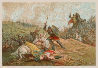 Thierry II, Koning van Frankrijk van 720-737 door French School