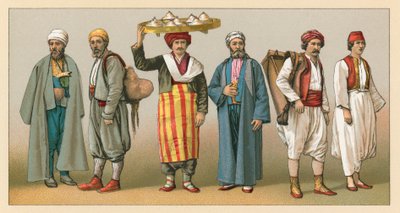 Turks Kostuum door French School