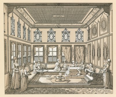 Turkse klederdracht door French School