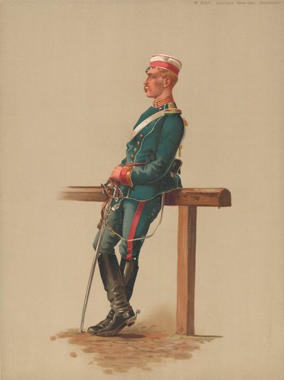 Ulan, Sachsische Garde-Ulan, Onderofficier door French School