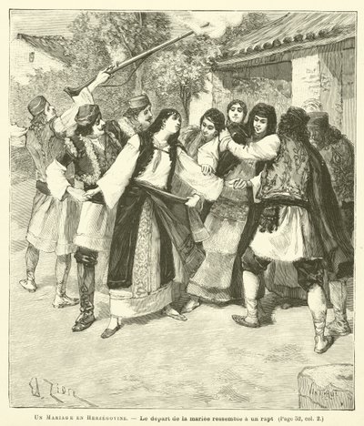 Een Huwelijk in Herzegovina door French School