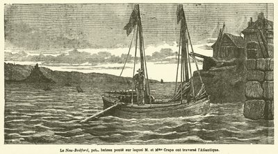 Een Reis Per Boot Over De Atlantische Oceaan door French School