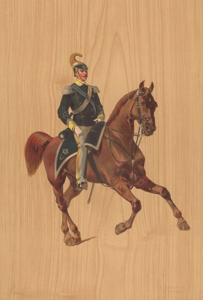 Onbekende soldaat te paard door French School