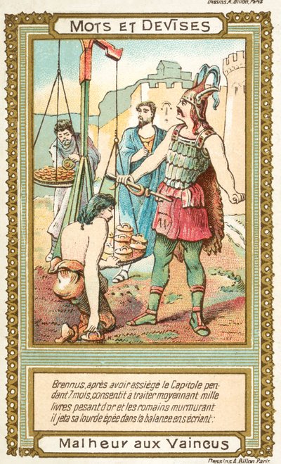 Vae Victis (Wee de overwonnenen) door French School
