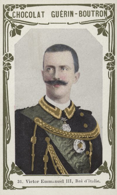 Victor Emmanuel III, Koning van Italië door French School