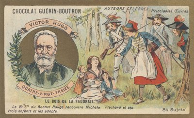 Victor Hugo (1802-1885), Franse dichter, toneelschrijver, schrijver en romanschrijver, auteur van 