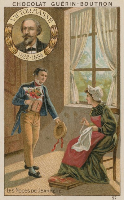 Victor Masse, Les Noces de Jeannette door French School