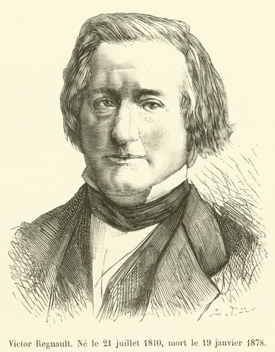 Victor Regnault, Geboren op 21 juli 1810, overleden op 19 januari 1878 door French School