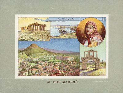 Uitzicht op Athene door French School