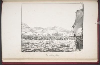 Uitzicht op Paaseiland, uit 