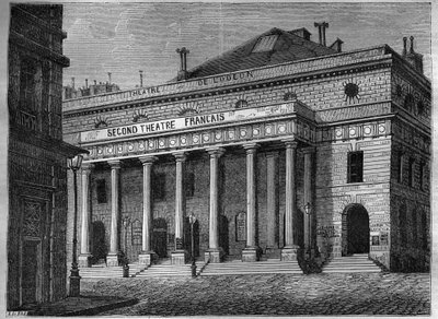 Uitzicht op het Théâtre de l