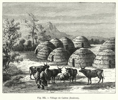 Dorp van Cafres, Zulu
