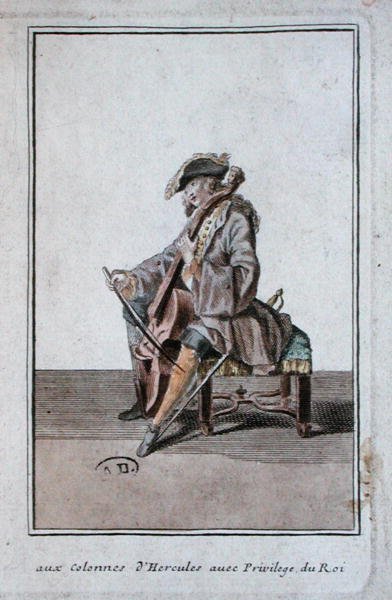 Cello, ca. 1700 door French School