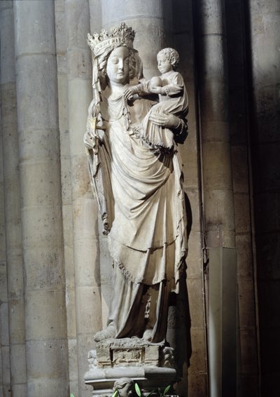 Maagd en Kind, bekend als Notre-Dame de Paris door French School
