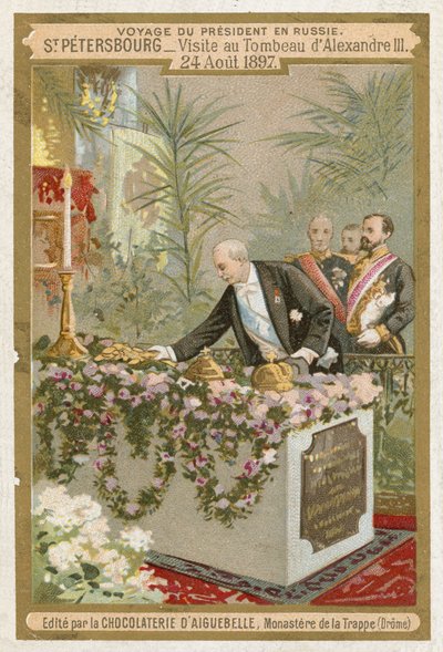 Bezoek van de Franse president Felix Faure aan Rusland, 24 augustus 1897 door French School