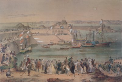 Bezoek van koningin Victoria aan Jersey in 1846, 1847 door French School