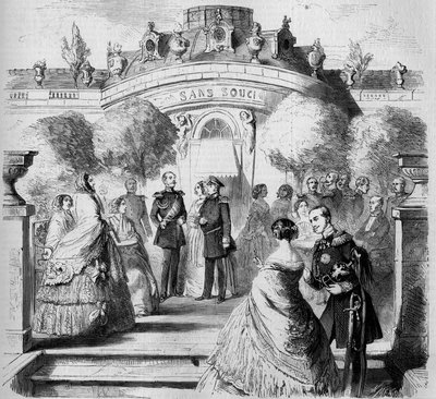 Bezoek van de keizerlijke familie van Rusland aan Duitsland door French School