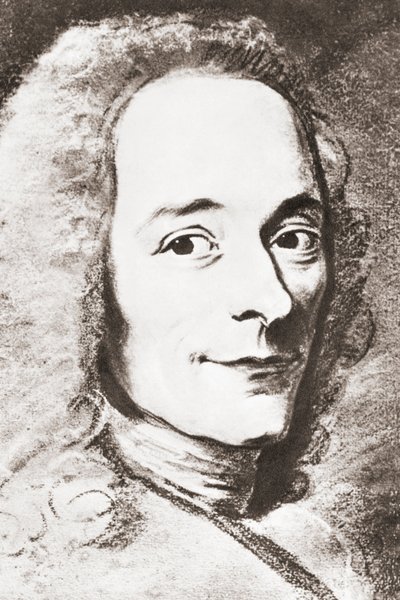 Voltaire door French School