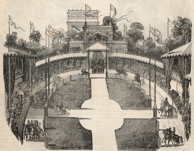 Interieur van het Hippodrome de l