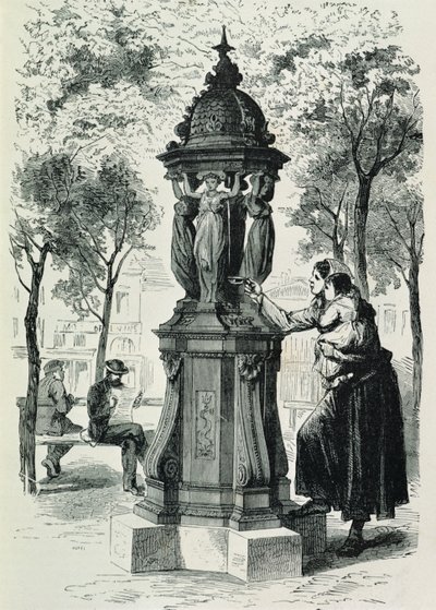 Wallace Fontein, 1872 door French School
