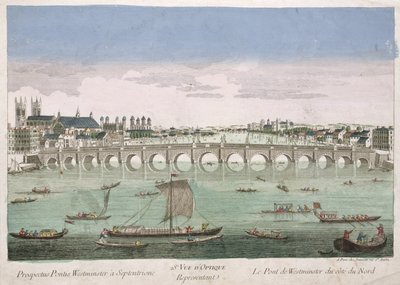 Westminster Bridge, Londen door French School
