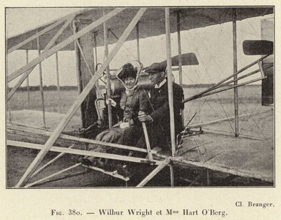 Wilbur Wright en mevrouw Hart O