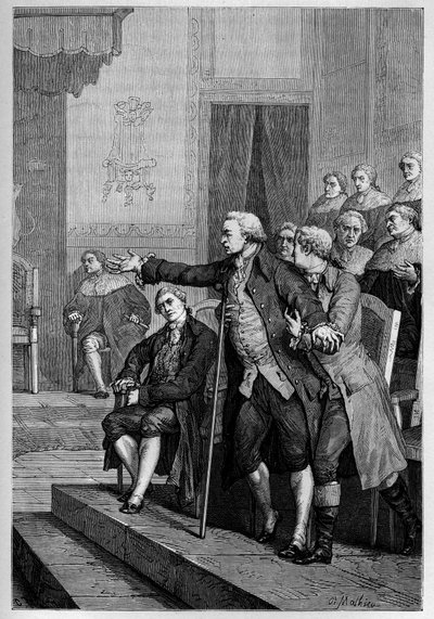 William Pitt de Jongere (1759-1806) toespreekt het Lagerhuis door French School