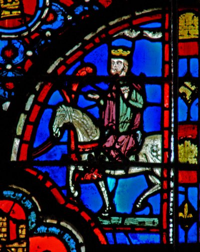 Raam w13 Triomf van Mordechai Esth VI 11 door French School