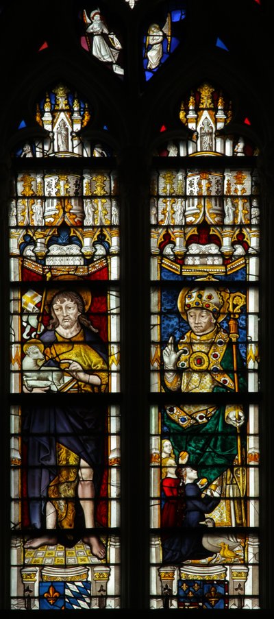 St. Johannes de Doper en St. Martinus door French School