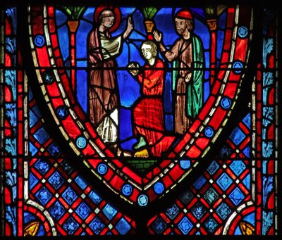 St. Johannes met Aristodemus door French School