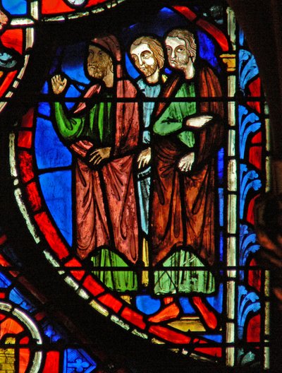 Toekijkend hoe Judas het zilver ontvangt door French School