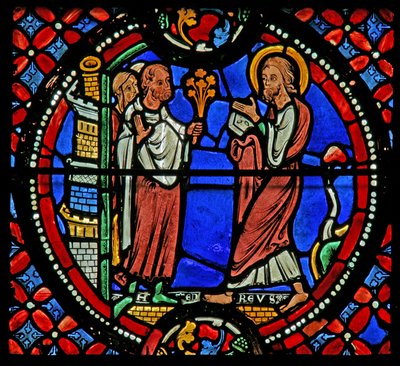 St. Andreas wordt verwelkomd in Nicea door French School