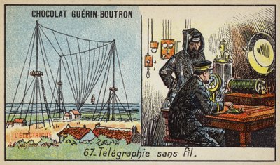 Draadloze telegrafie door French School