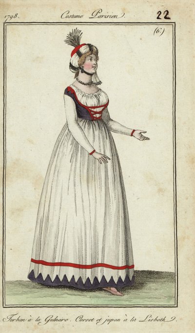 Vrouw in door opera