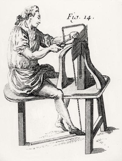 Houtbewerker, uit L