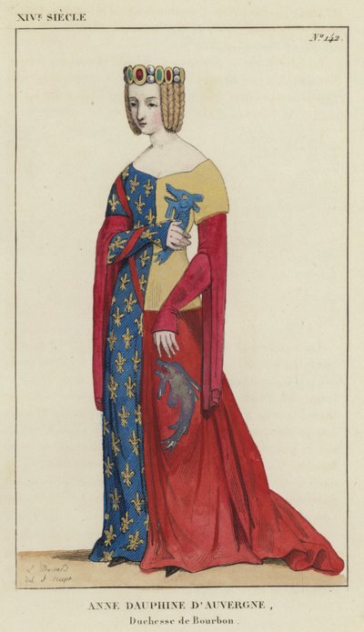 XIV eeuw, Anne Dauphine d