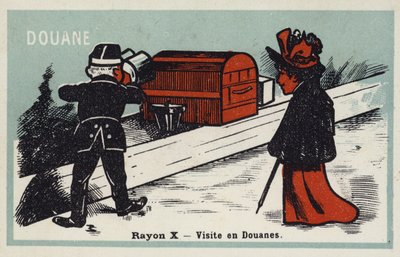 Röntgenstralen - een bezoek aan de douane door French School