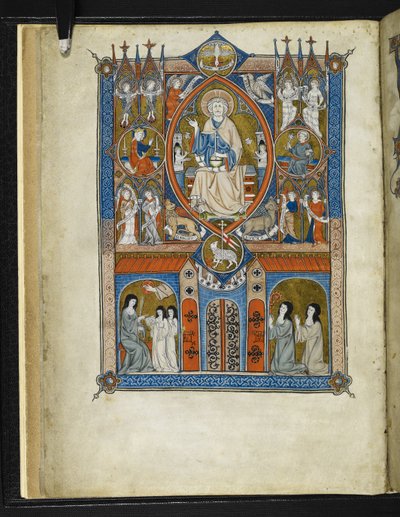 Ideale staat van de Sainte Abbaye, uit 