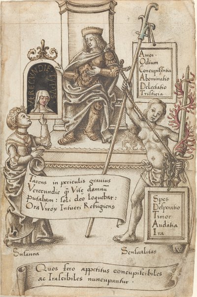 "Houd altijd de beddengoed opgevouwen" door French early 16th Century